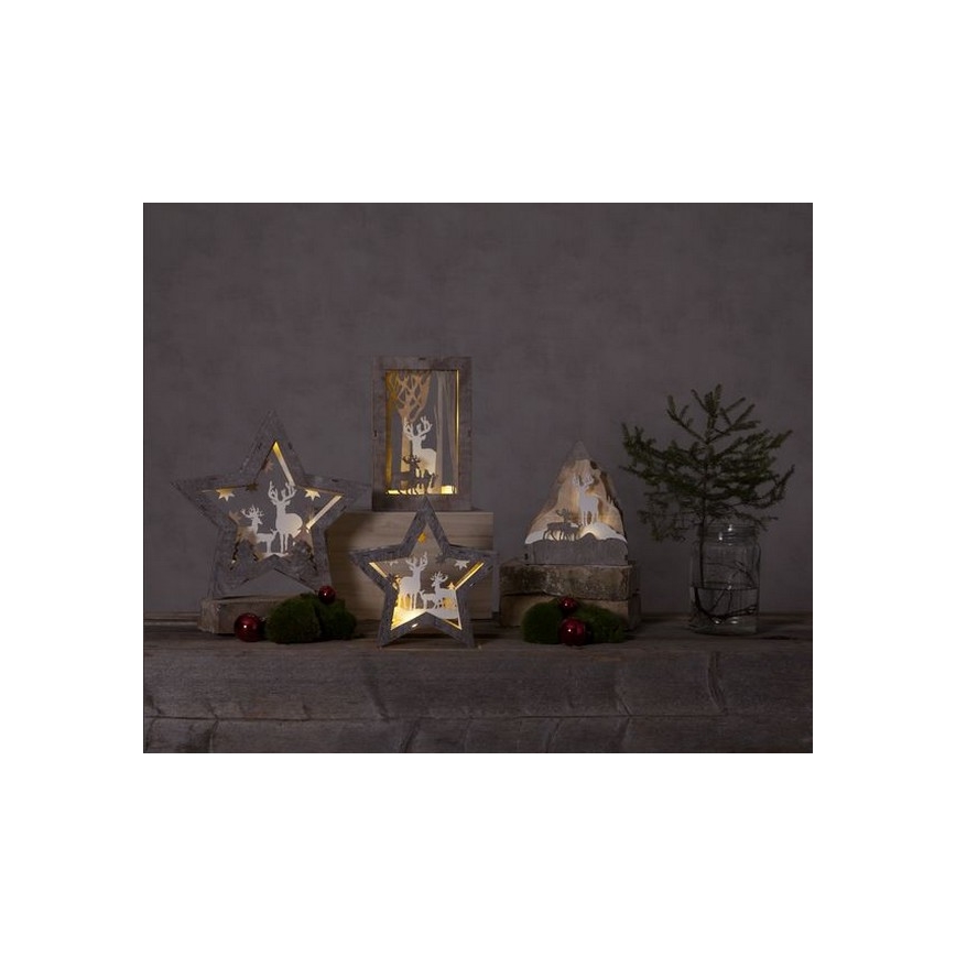 Eglo - LED Weihnachtsdekoration 10xLED/0,03W/2xAAA