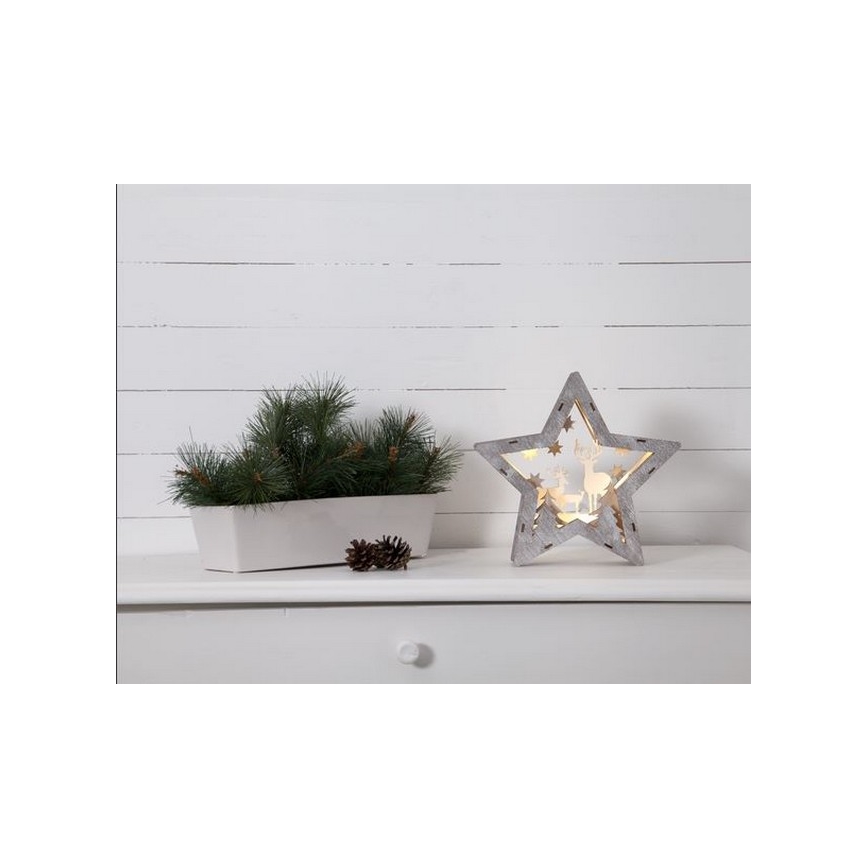 Eglo - LED Weihnachtsdekoration 10xLED/0,03W/2xAAA