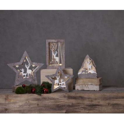 Eglo - LED Weihnachtsdekoration 10xLED/0,03W/2xAAA