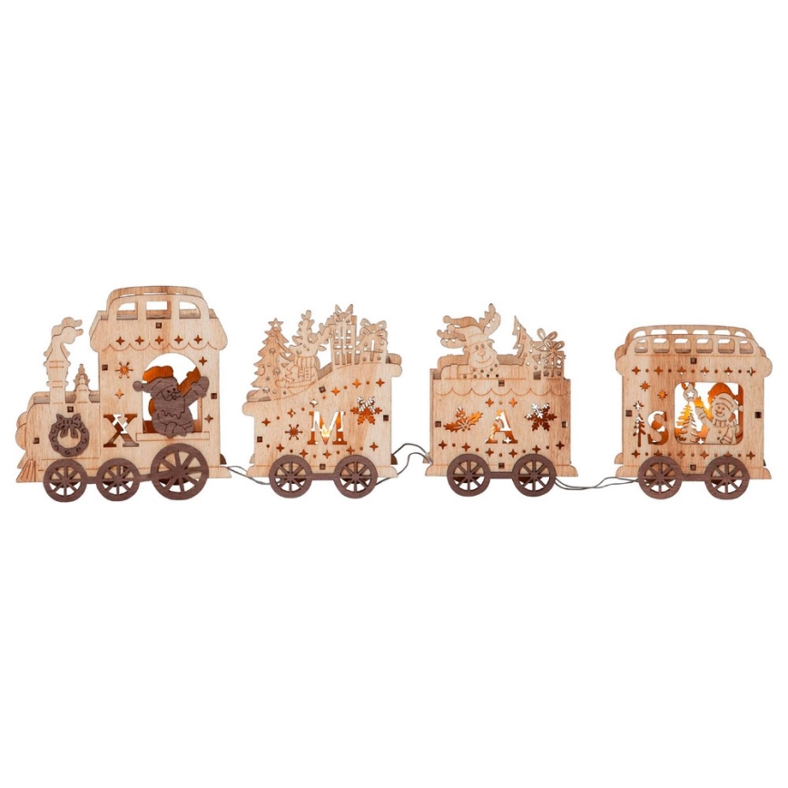 Eglo - LED Weihnachtsdekoration 4xLED/0,06W/2xAA