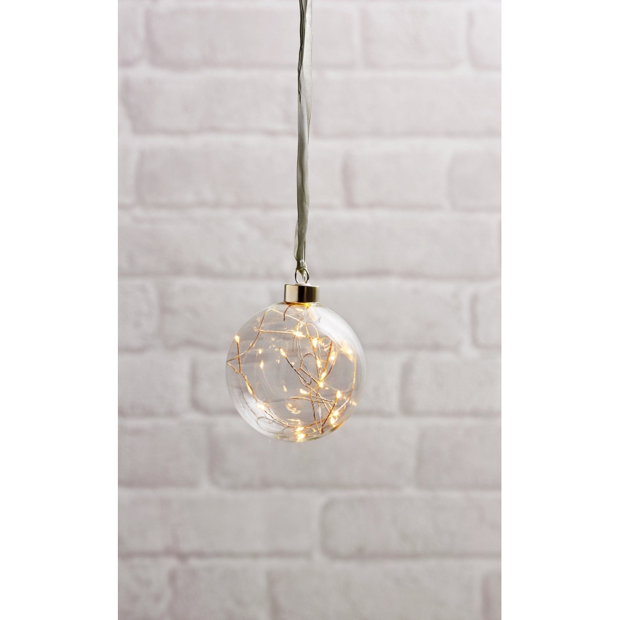 Eglo – LED-Weihnachtsschmuck 15xLED/0,012W/4,5/230V d 10 cm