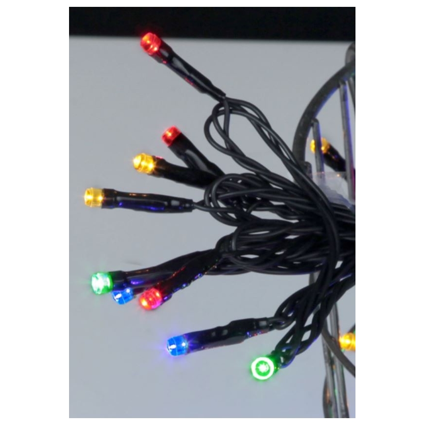 Eglo - LED-Lichterkette für den Außenbereich, 80 LEDs, 8 m, IP44, mehrfarbig