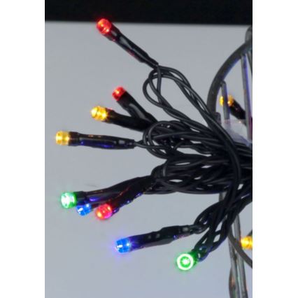 Eglo - LED-Außen-Weihnachtslichterkette 80xLED 8m IP44 mehrfarbig