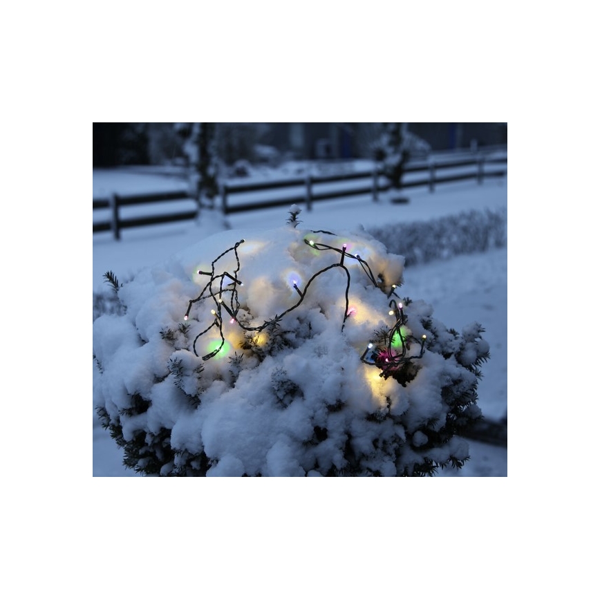 Eglo - LED-Außen-Lichterkette 160 LEDs 26 m IP44 mehrfarbig