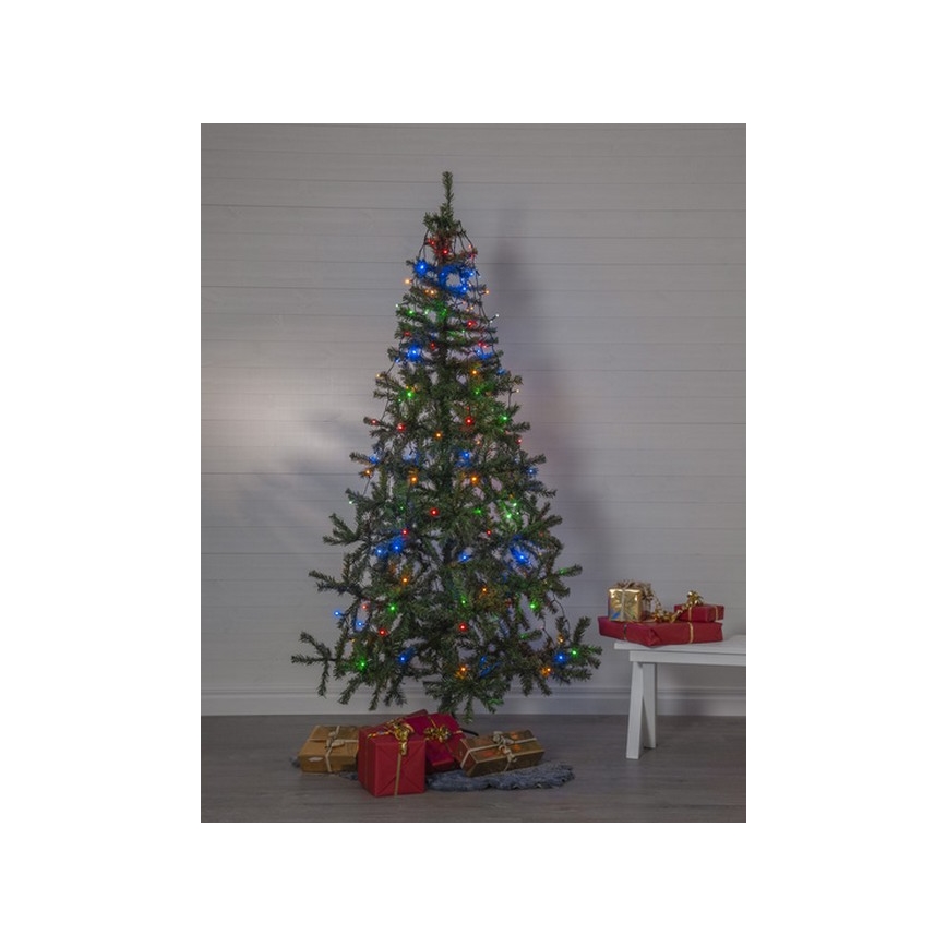 Eglo - LED-Weihnachtskette für draußen 160xLED 2m IP44 multicolor