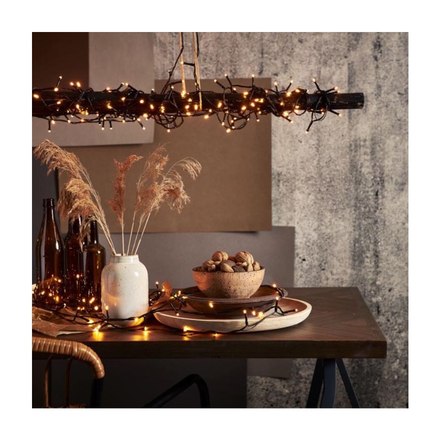 Eglo - LED-Außen-Lichterkette 800 LEDs 21 m IP44 warmweiß