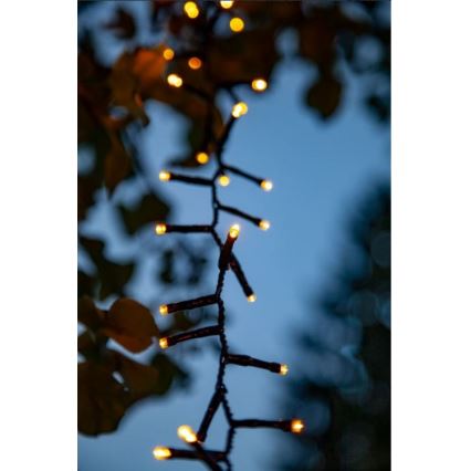 Eglo - LED-Outdoor-Weihnachtskette 800xLED 21m IP44 warmweiß