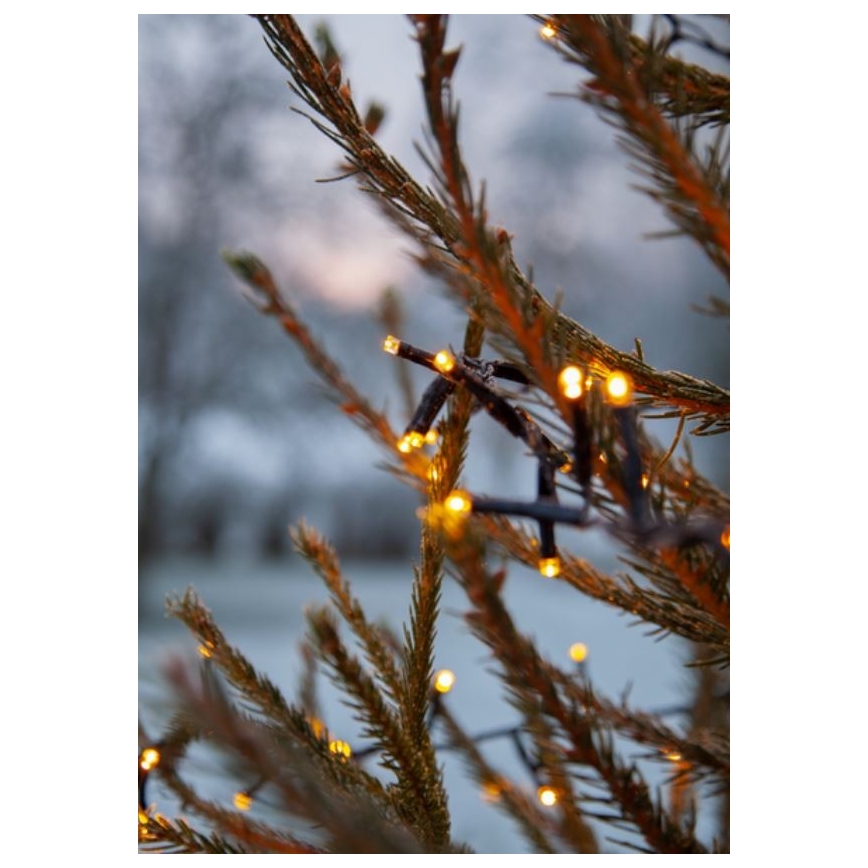 Eglo - LED-Outdoor-Weihnachtskette 1200xLED 24m IP44 warmweiß