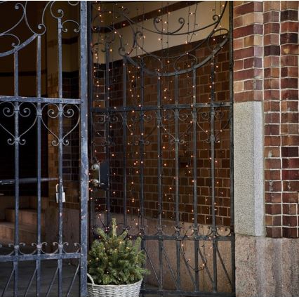 Eglo - LED-Außen-Weihnachtslichterkette 80xLED 10,5m IP44 warmweiß