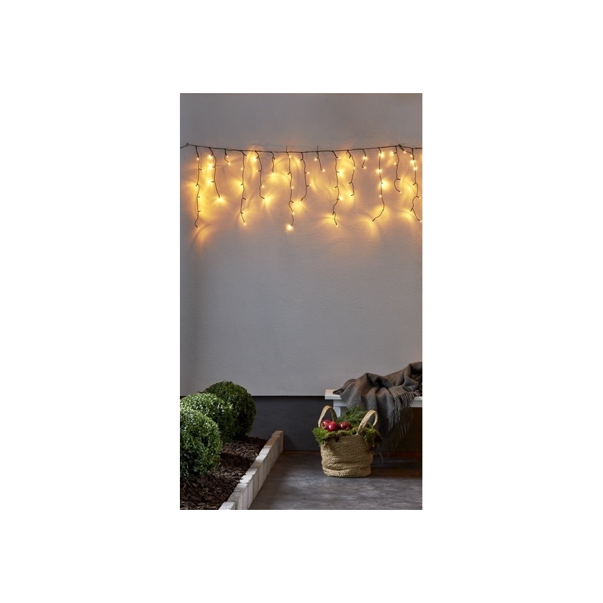 Eglo - LED Außen-Weihnachtskette 240xLED 5,9m warmweiß IP44