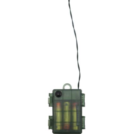 Eglo - LED Außenbereich Weihnachtskranz mit einem Sensor 20xLED/0,064W/3xAA IP44