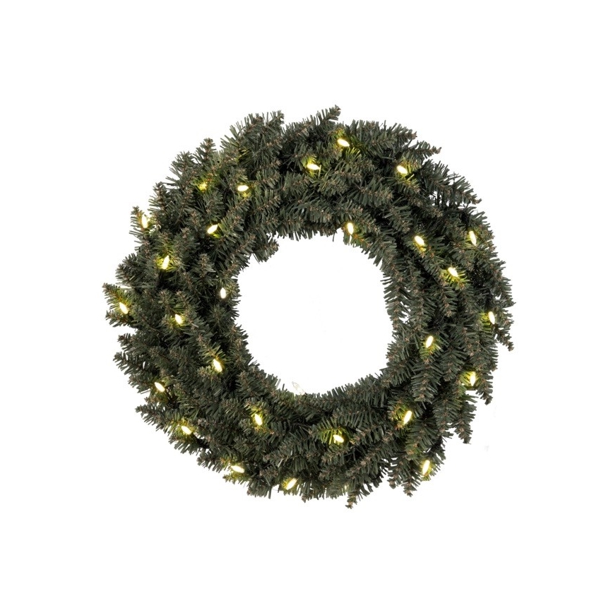 Eglo - LED-Weihnachtskranz für draußen 30xLED/0,064W/3,4/3V IP44