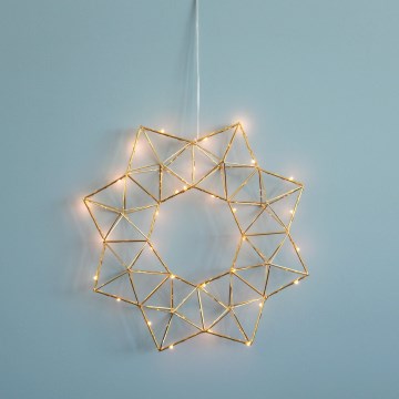 Eglo 411017 - LED-Weihnachtsdekoration EDGE LED/1,92W/3/230V Stern