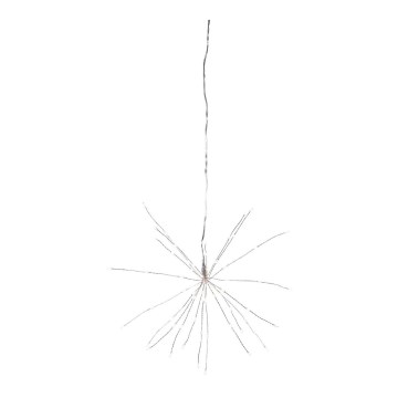 Eglo 411063 - LED-Weihnachtsdekoration FIREWORK 60 LEDs/0,06 W/3×AA Ø 26 cm