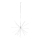 Eglo 411063 - LED-Weihnachtsdekoration FIREWORK 60 LEDs/0,06 W/3×AA Ø 26 cm