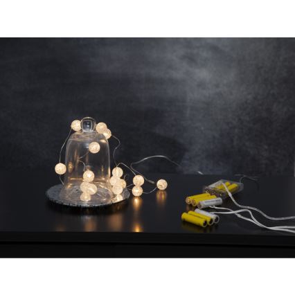 Eglo - LED-Weihnachtslichterkette 15xLED/3xAA 1,4m