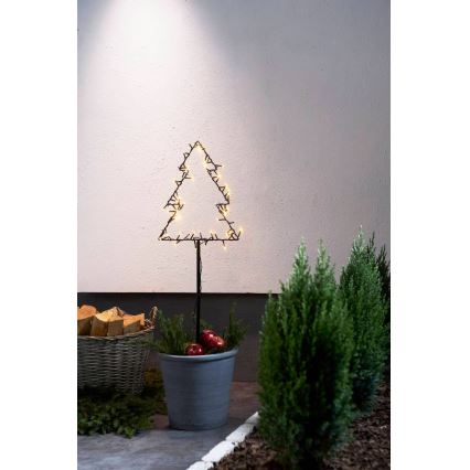 Eglo - LED Außen-Weihnachtsdekoration LED/3xAA IP44 Baum