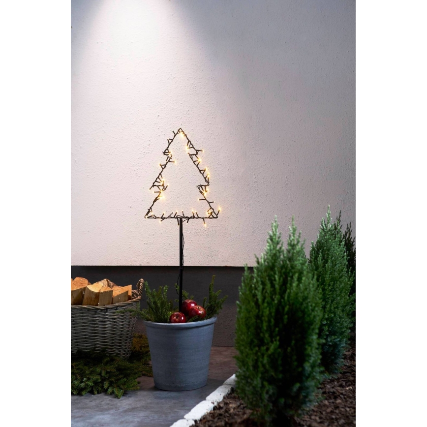 Eglo - LED Außen-Weihnachtsdekoration LED/3xAA IP44 Baum