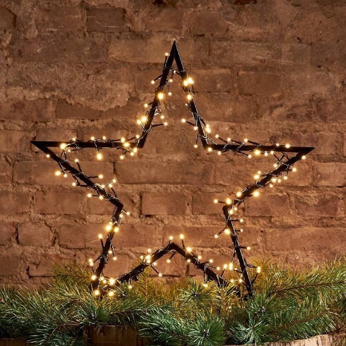 Eglo 411355 - LED-Weihnachtsdekoration für den Außenbereich SPIKY 140xLED/0,066W/31V/230V IP44