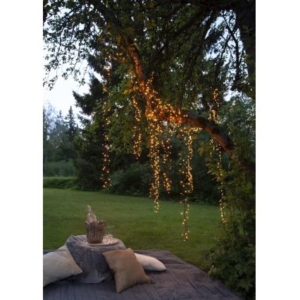 Eglo - LED-Outdoor-Weihnachtskette 800xLED 16m IP44 warmweiß