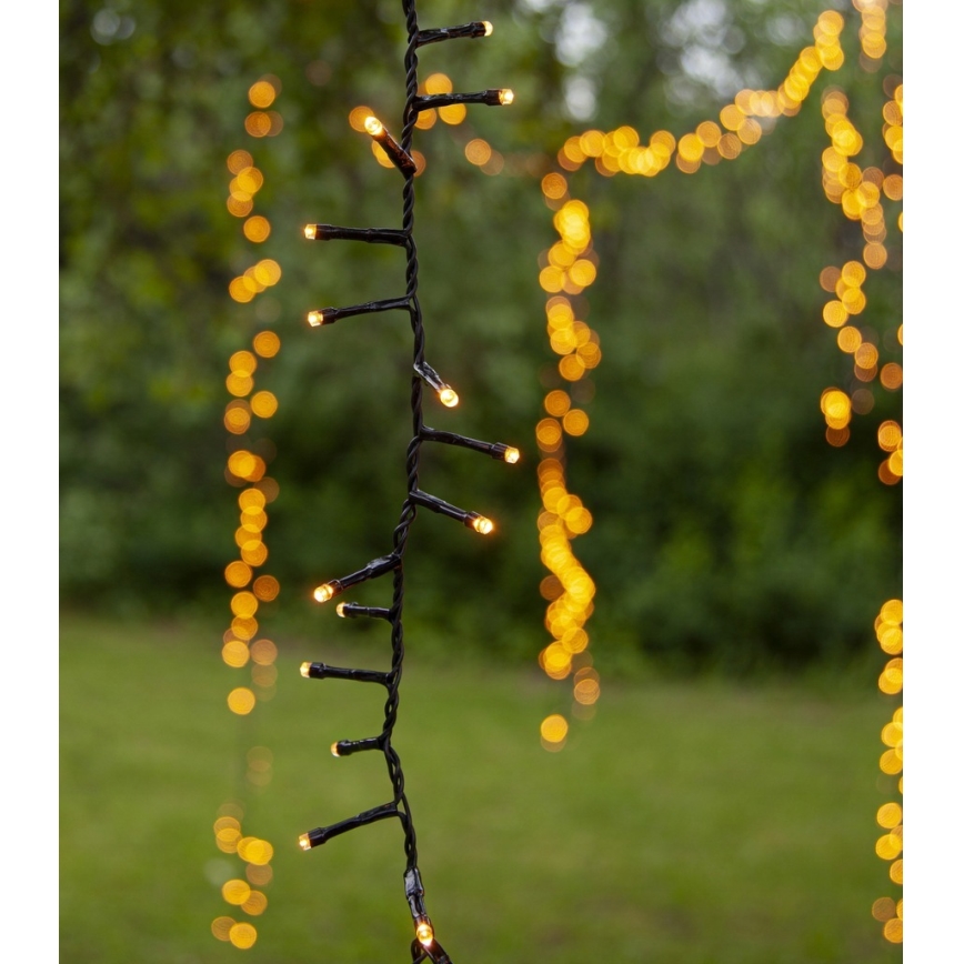 Eglo - LED Außen-Weihnachtslichterkette 1200xLED 29m IP44 warmweiß