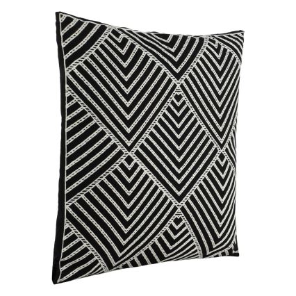 Eglo - Dekoratives Kissen 45x45 cm schwarz/weiß