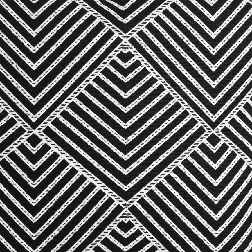 Eglo - Dekoratives Kissen 45x45 cm schwarz/weiß