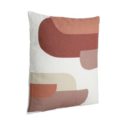 Eglo 420007 - Dekokissen CHEVERY 45x45 cm weiß/rot