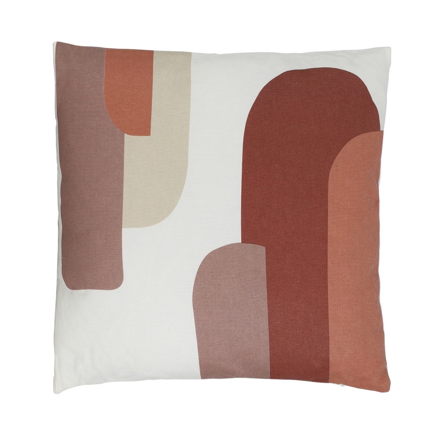 Eglo 420007 - Dekokissen CHEVERY 45x45 cm weiß/rot