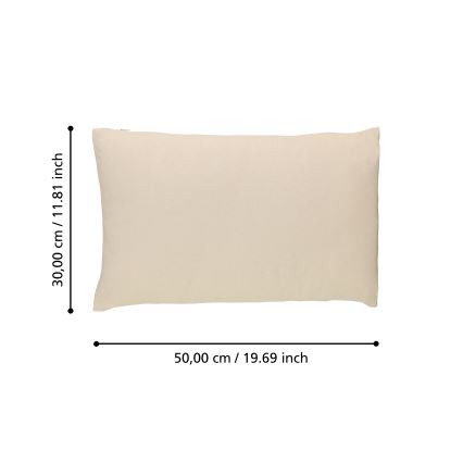 Eglo 420021 - Dekokissen ILES 30x50 cm beige
