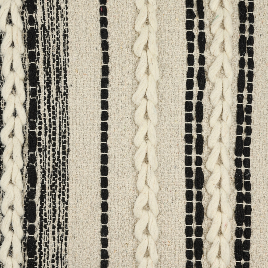 Eglo 420055 - Dekoratives Kissen CHEVERY 45x45 cm creme/schwarz