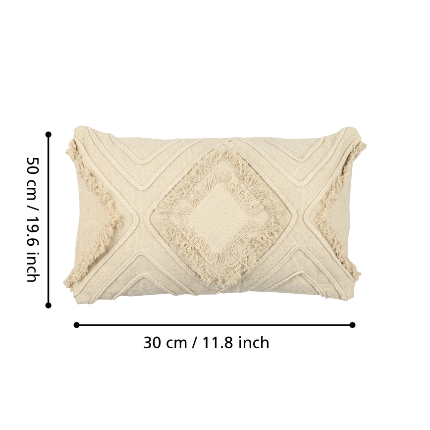 Eglo 420057 - Dekokissen CHEVERY 30x50 cm beige