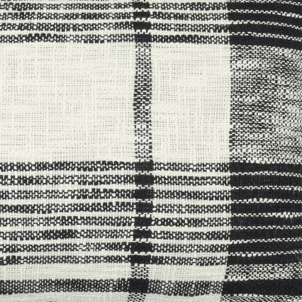 Eglo 420062 - Dekokissen CHEVERY 30x50 cm Creme/Schwarz