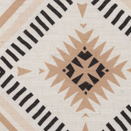 Eglo 420079 - Dekokissen CHEVERY 45x45 cm beige/schwarz