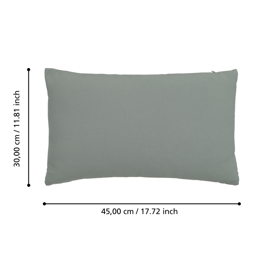 Eglo 420087 - Dekokissen ILES 30 x 45 cm, grün