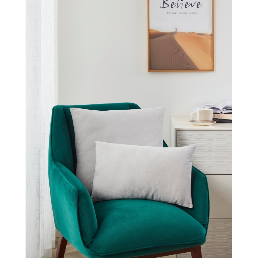 Eglo 420089 - Dekokissen ILES 30x45 cm grau