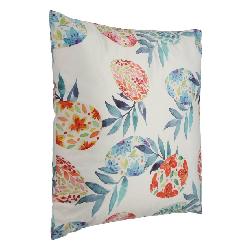 Eglo 420101 - Dekokissen GEBENG 45x45 cm blau/rot