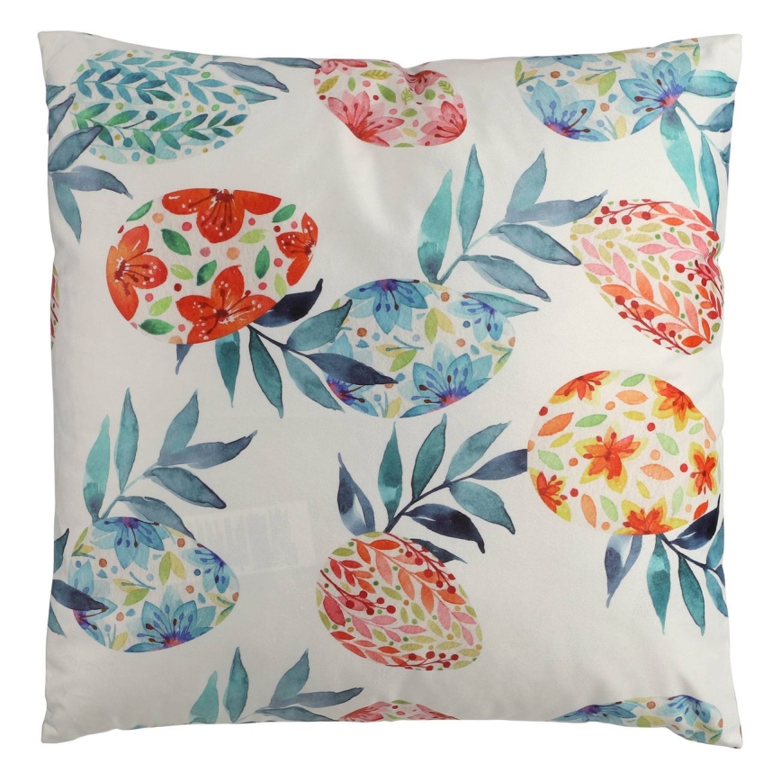 Eglo 420101 - Dekokissen GEBENG 45x45 cm blau/rot