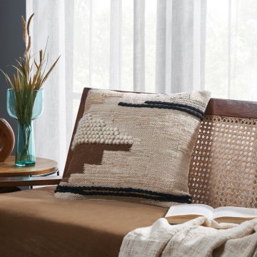 Eglo 420108 - Dekokissen CHEVERY 45x45 cm beige