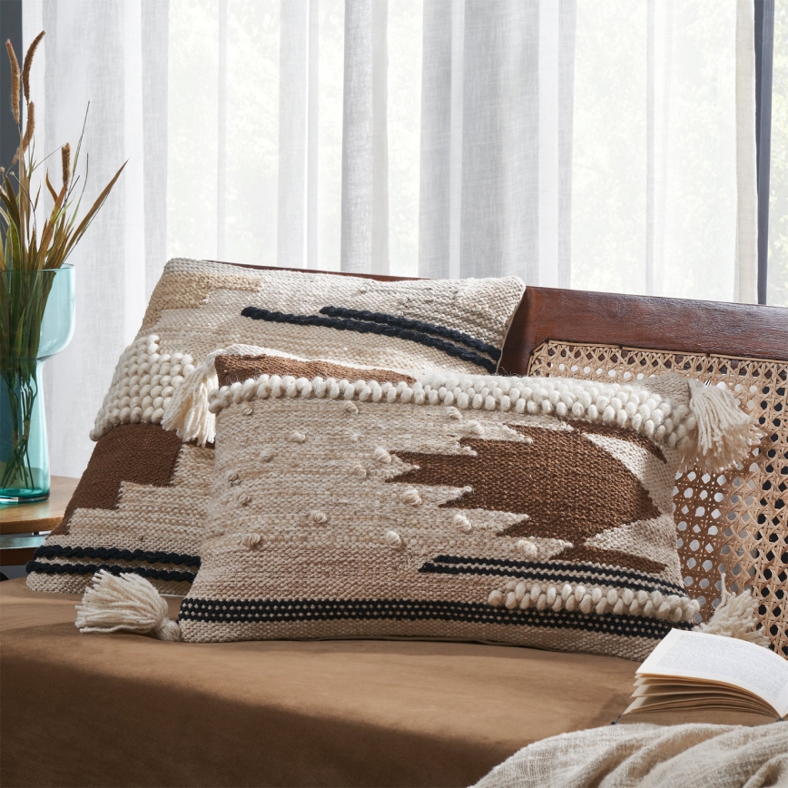 Eglo 420108 - Dekokissen CHEVERY 45x45 cm beige