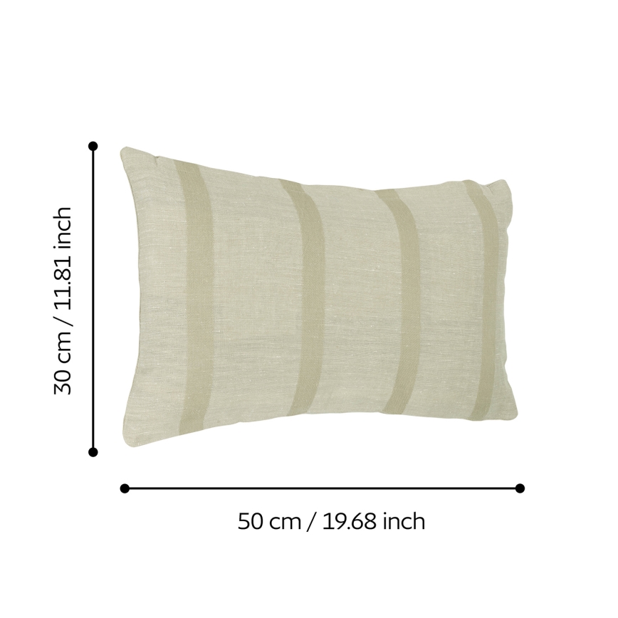 Eglo 420111 - Dekokissen BETAMPONA 30x50 cm beige