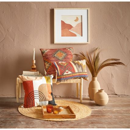 Eglo 420116 - Dekokissen CHEVERY 50x50 cm Braun