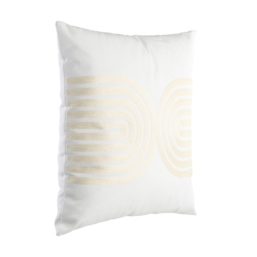 Eglo 420238 - Dekokissen BERHALA 45x45 cm weiß/beige