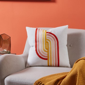 Eglo 420239 - Dekokissen BERHALA 45x45 cm, mehrfarbig