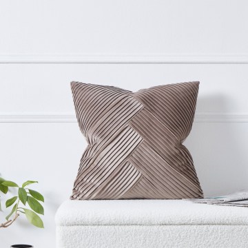 Eglo 420266 - Dekokissen SHOURA 45x45 cm braun