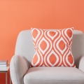 Eglo 420295 - Dekokissen CHEVERY 45x45 cm orange