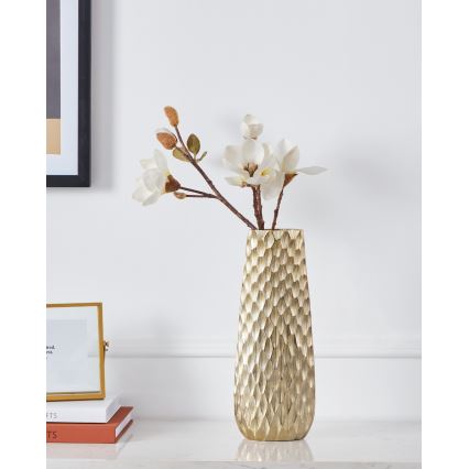 Eglo - Metallvase 31x12 cm golden