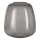 Eglo 421081 - Glasvase DELNITE 24,5x23 cm schwarz/rauchfarben