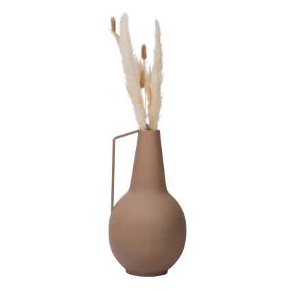 Eglo - Metallvase 39x21 cm braun