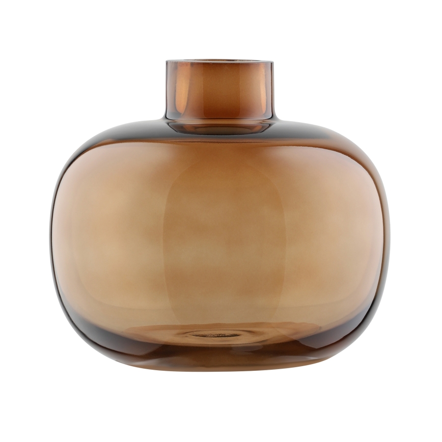 Eglo 421213 - Glasvase SIRANANA 11,8x13 cm, braun/rauchfarben